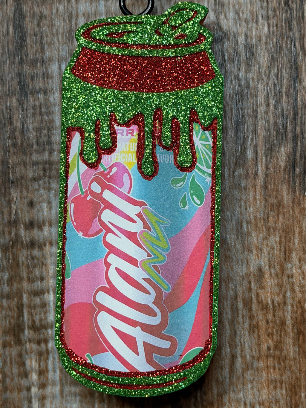 Cherry Twist Alani Car Freshie – White Tea Scent | Inspired Energy Drink Air Freshener
