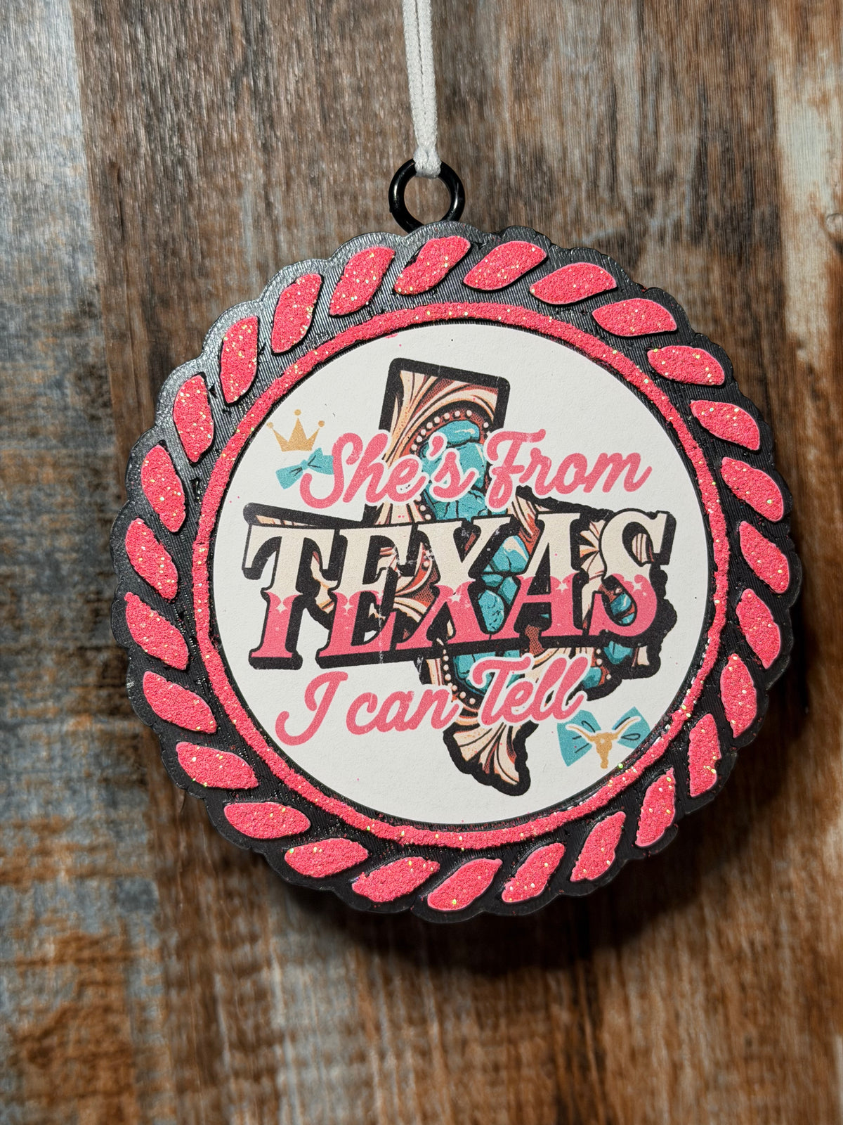 She From Texas Car Freshie | Belle Scent | Diva Dupe Car Air Freshener