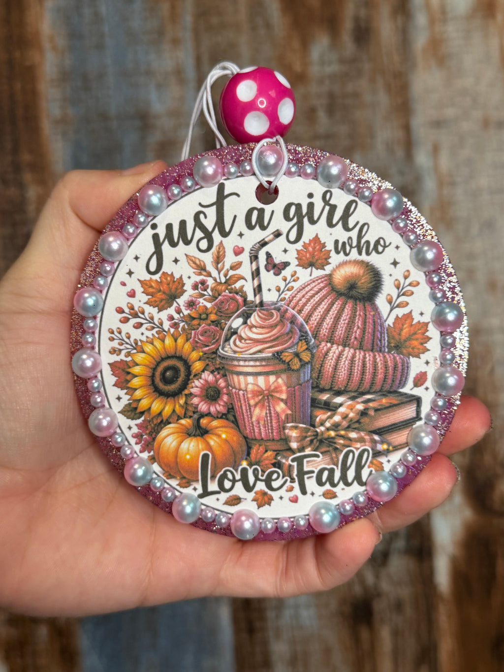 Just a Girl Who Loves Fall Car Freshie | Belle Scent