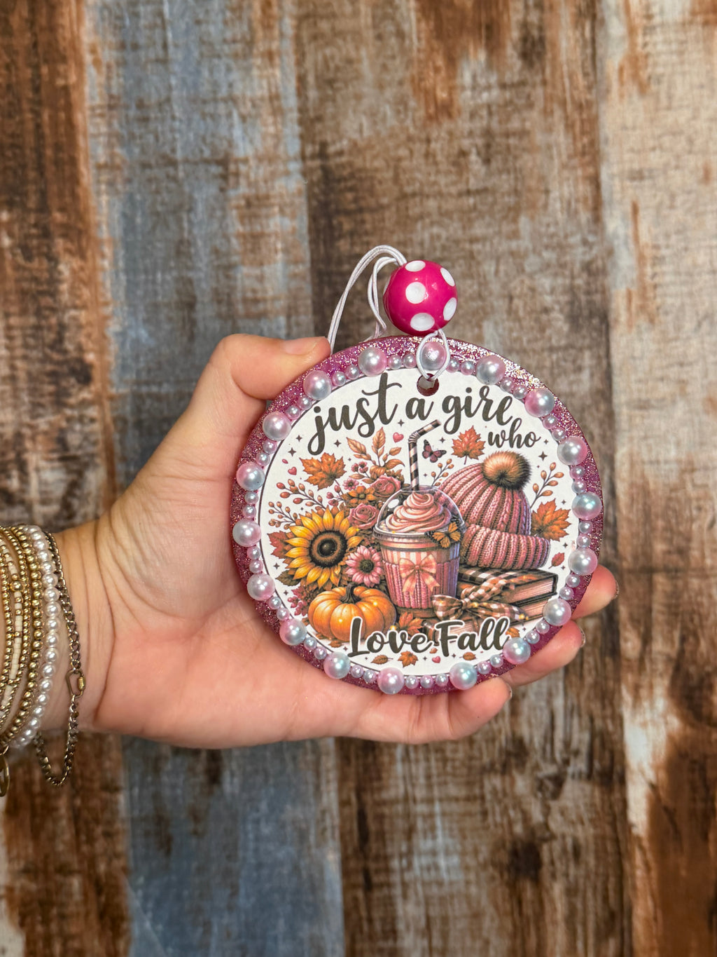 Just a Girl Who Loves Fall Car Freshie | Belle Scent