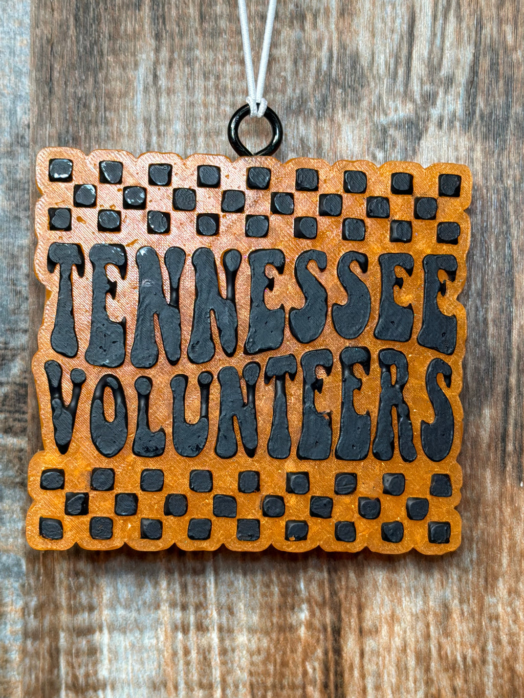Tennessee Volunteers Car Freshie – Pumpkin Spice Scent | Vols Game Day Air Freshener