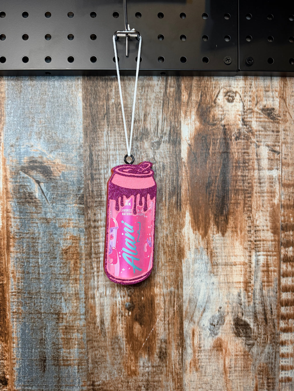 Pink Alani Car Freshie – Citrus Breeze Scent | Inspired Energy Drink Air Freshener