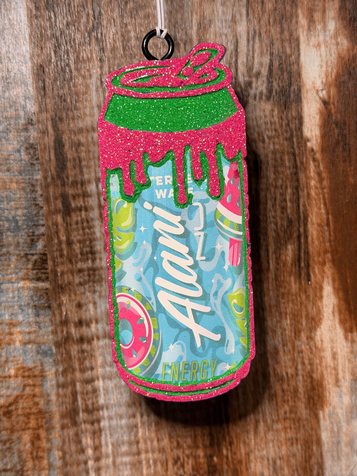 Watermelon Wave Alani Car Freshie | Driftwood & Hide Scent | Long-Lasting Air Freshener