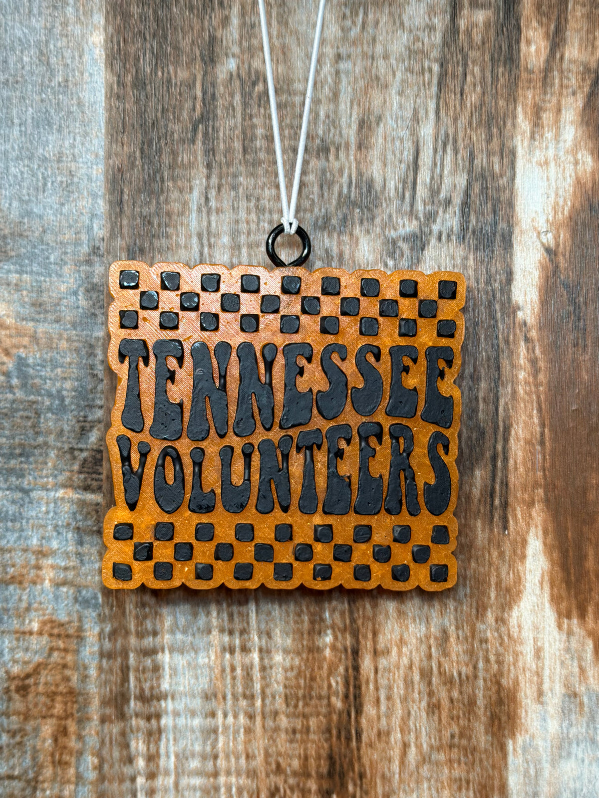 Tennessee Volunteers Car Freshie – Pumpkin Spice Scent | Vols Game Day Air Freshener