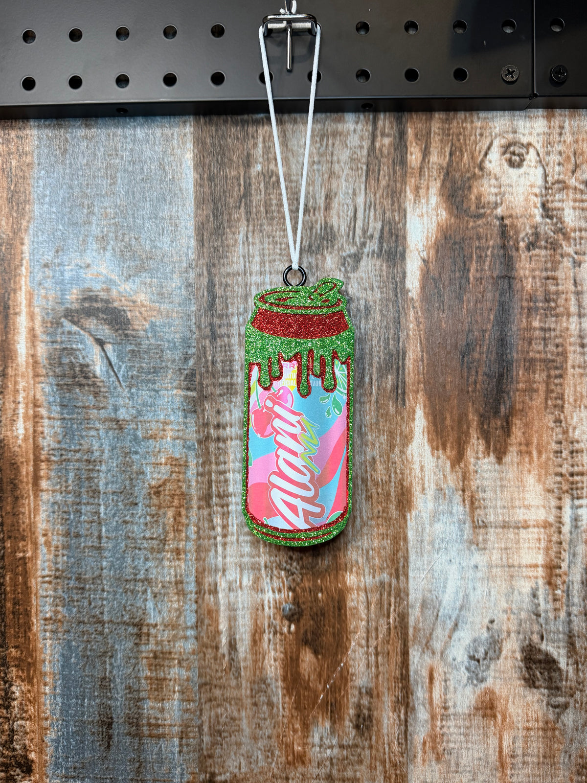 Cherry Twist Alani Car Freshie – White Tea Scent | Inspired Energy Drink Air Freshener