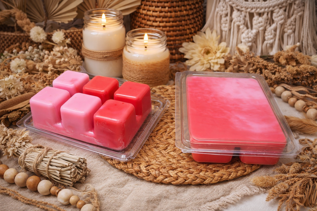 Hand-Poured Wax Melts – Long-Lasting, Highly Scented