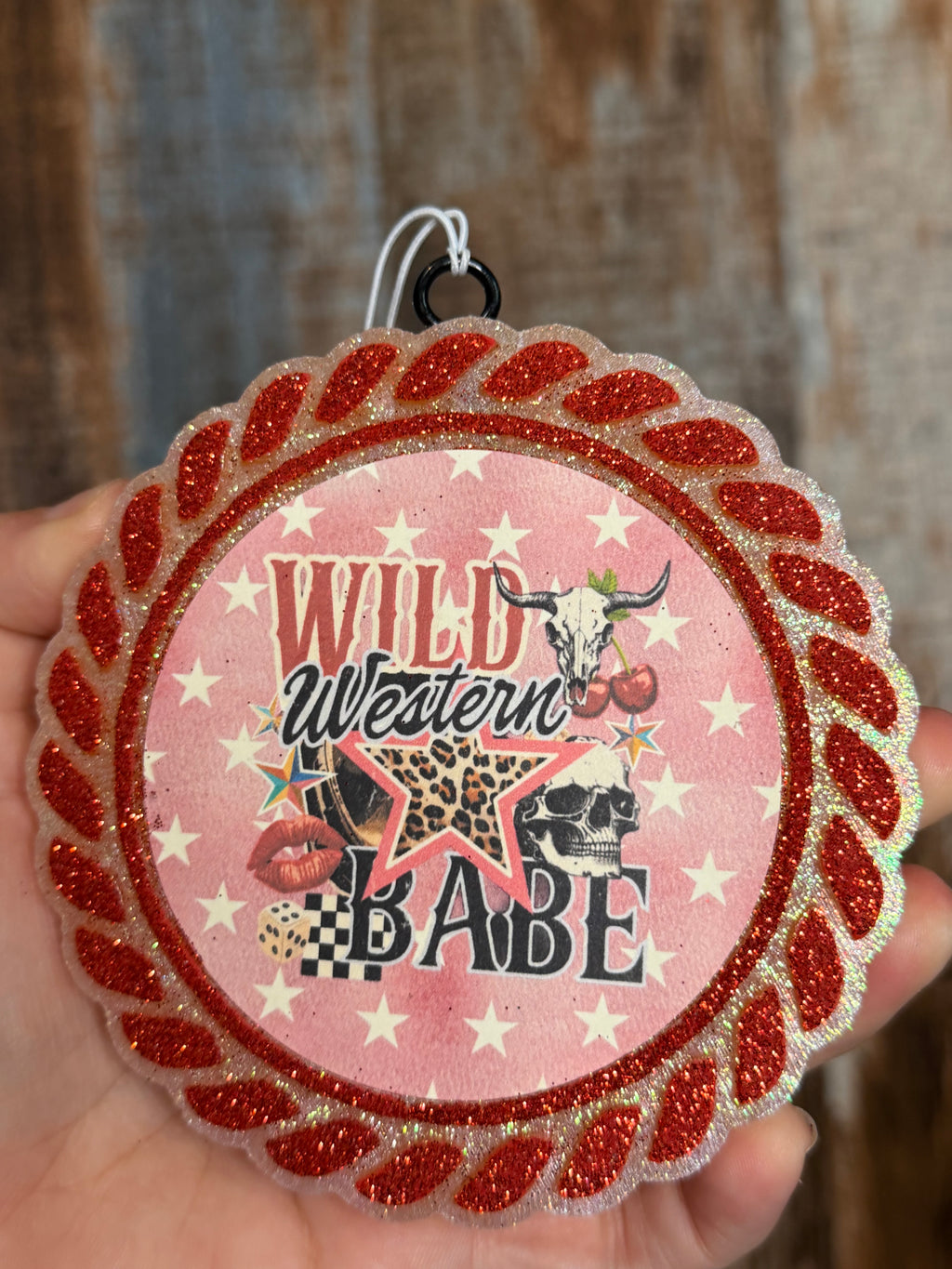 Wild Western Babe Car Freshie | Strawberry Bliss Scent