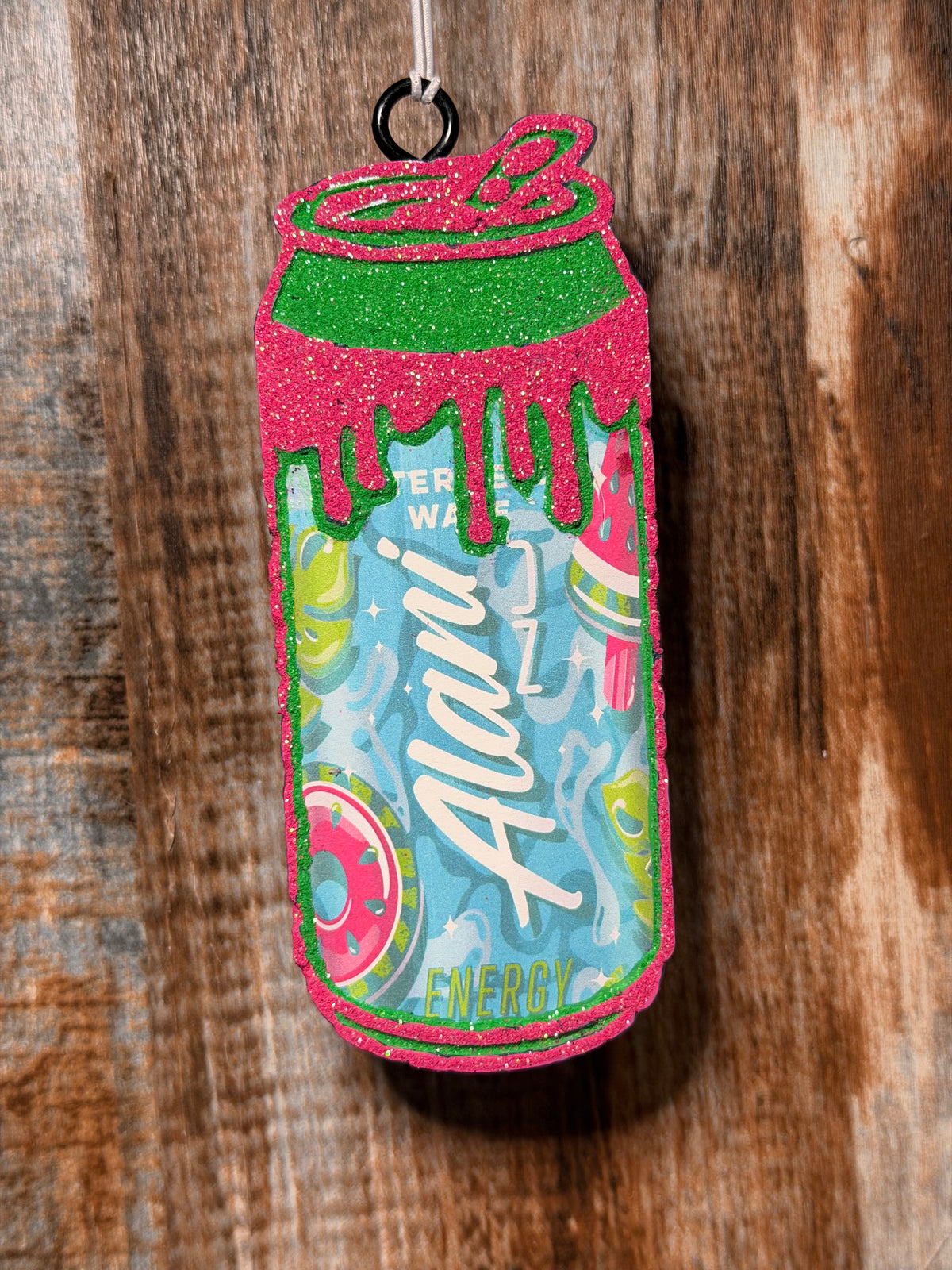 Watermelon Wave Alani Car Freshie | Driftwood & Hide Scent | Long-Lasting Air Freshener