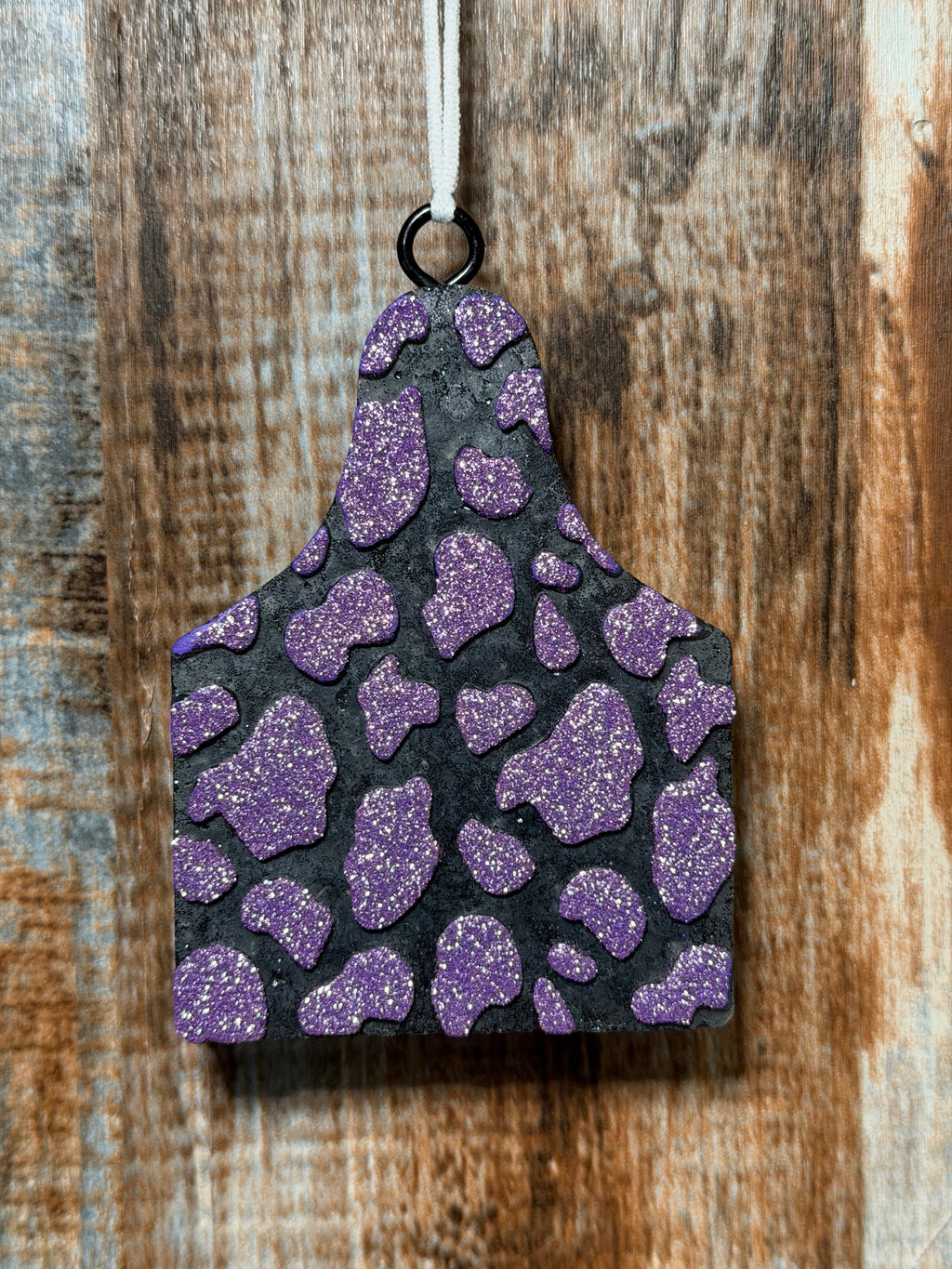 Ear Tag Car Freshie | Magnolia Moon Scent | Western Cow Tag Car Air Freshener | Cowgirl Car Charm | Handmade Rustic Decor
