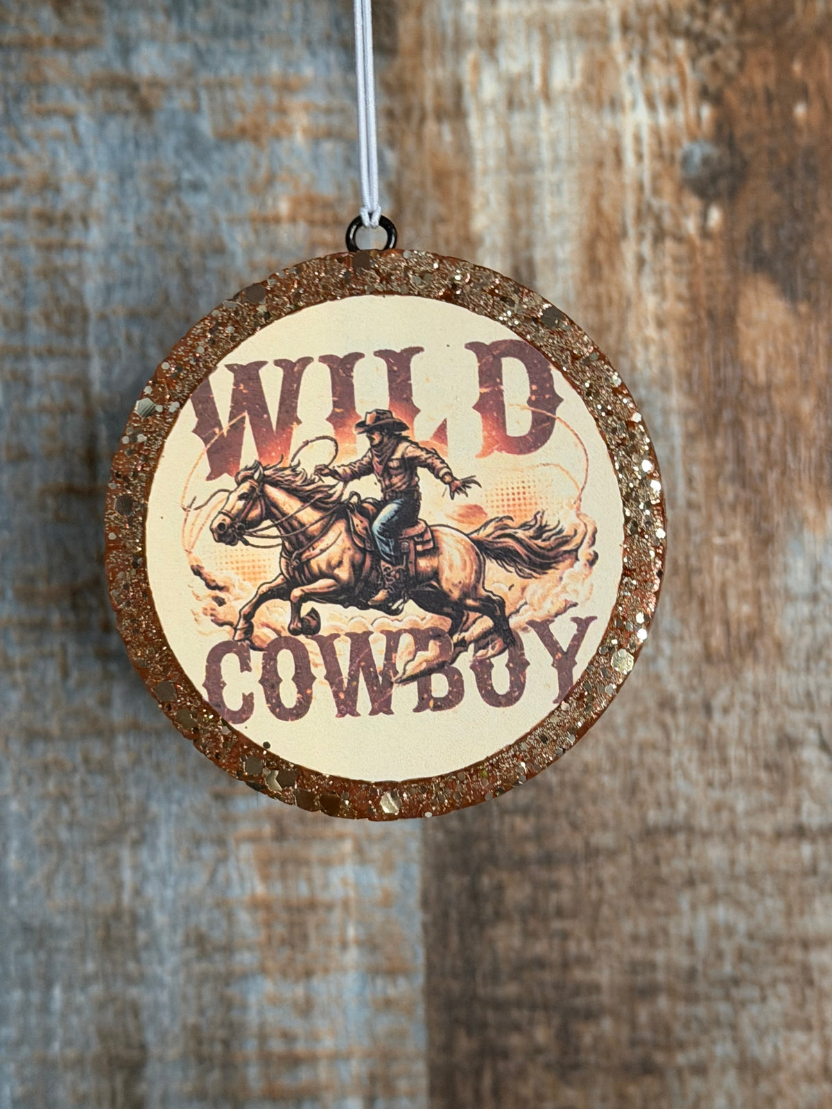 Wild Cowboy Car Freshie | Western Cowboy Horse Air Freshener | Birthday Cake Scent
