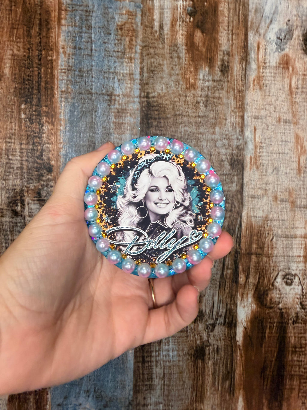 Dolly Inspired Car Freshie | Sweater Weather Scent | Country Music Air Freshener | Western Car Decor | Rhinestone Freshie