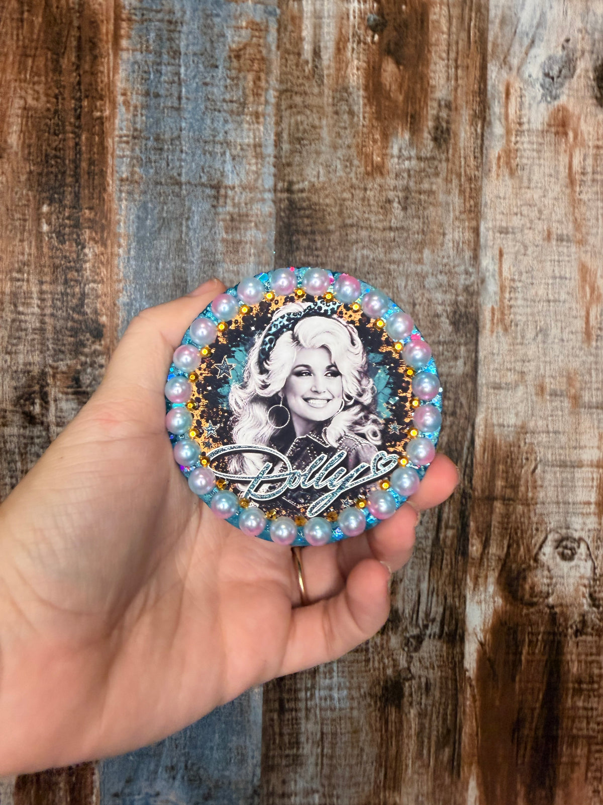 Dolly Inspired Car Freshie | Sweater Weather Scent | Country Music Air Freshener | Western Car Decor | Rhinestone Freshie