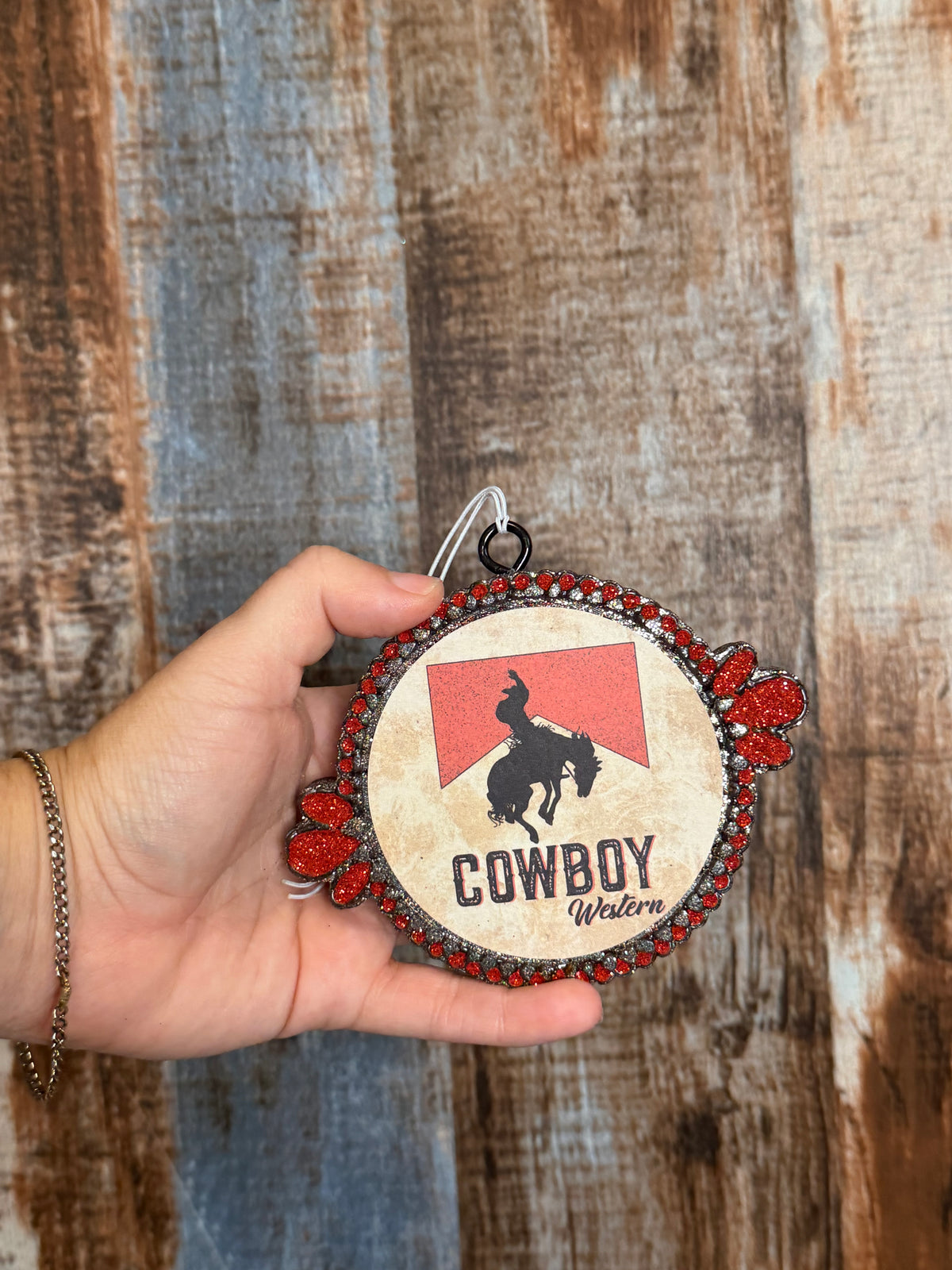 Cowboy Western Car Freshie | Citrus Breeze Scent