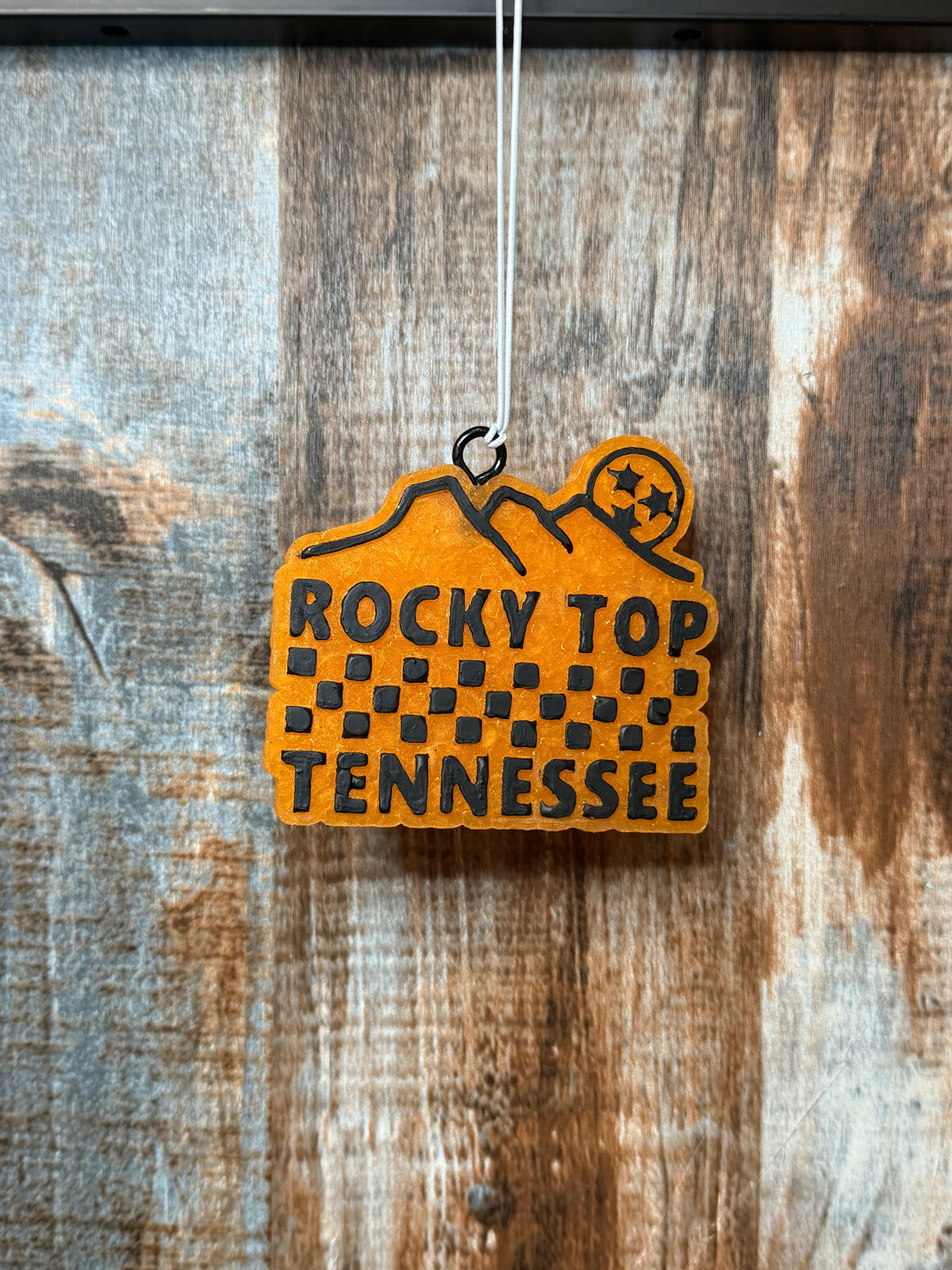 Rocky Top Tennessee Car Freshie – Citrus Breeze Scent | Tennessee Volunteer Air Freshener