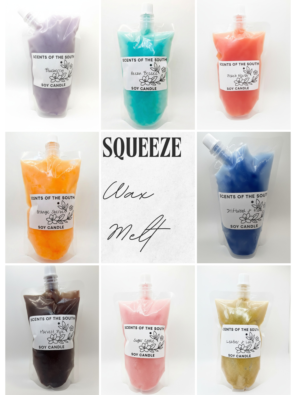 SQUEEZE WAX MELTS