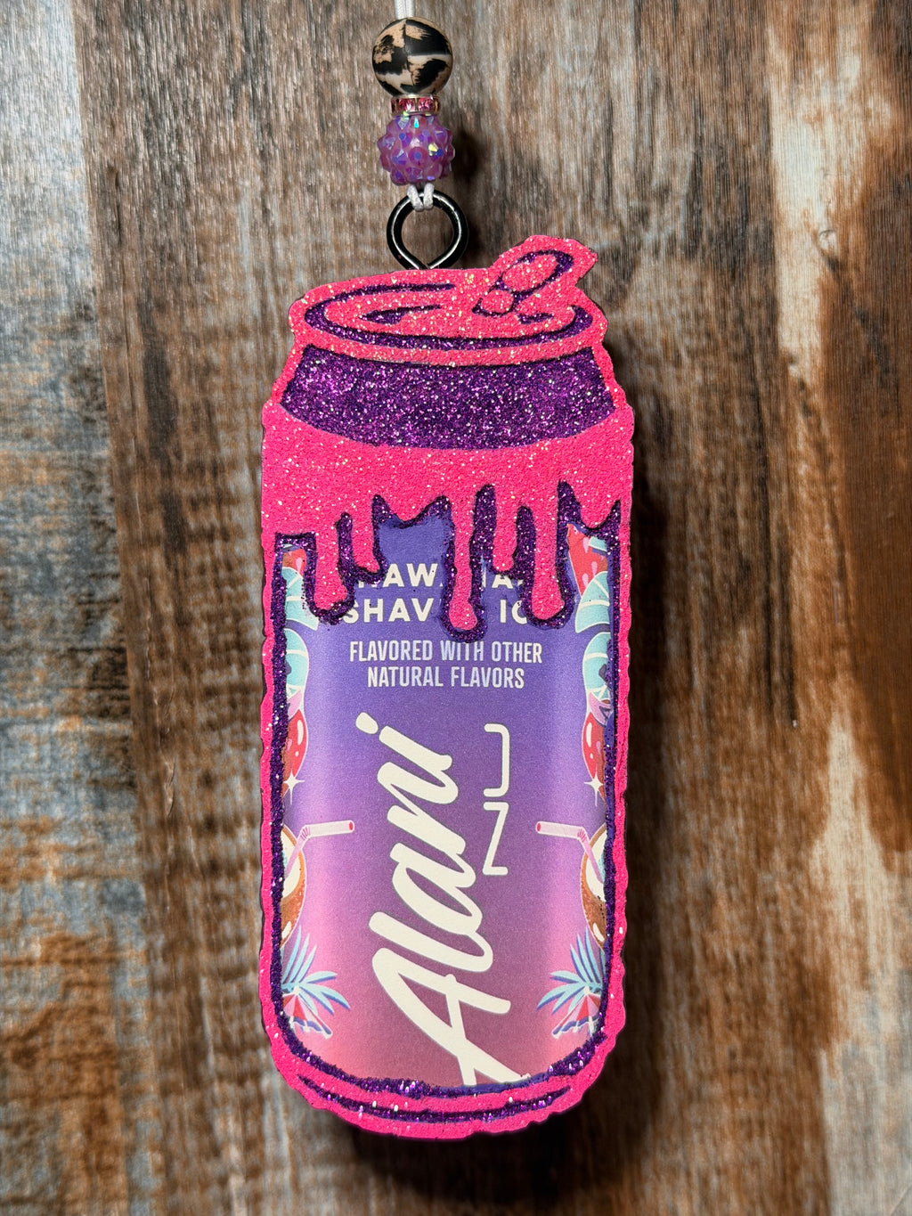 Hawaiian Shaved Ice Alani Car Freshie | Birthday Cake Scent | Long-Lasting Air Freshener