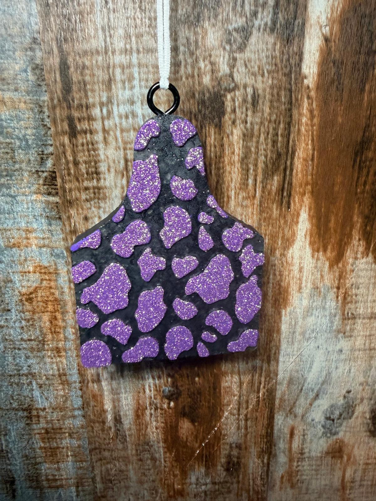 Ear Tag Car Freshie | Magnolia Moon Scent | Western Cow Tag Car Air Freshener | Cowgirl Car Charm | Handmade Rustic Decor