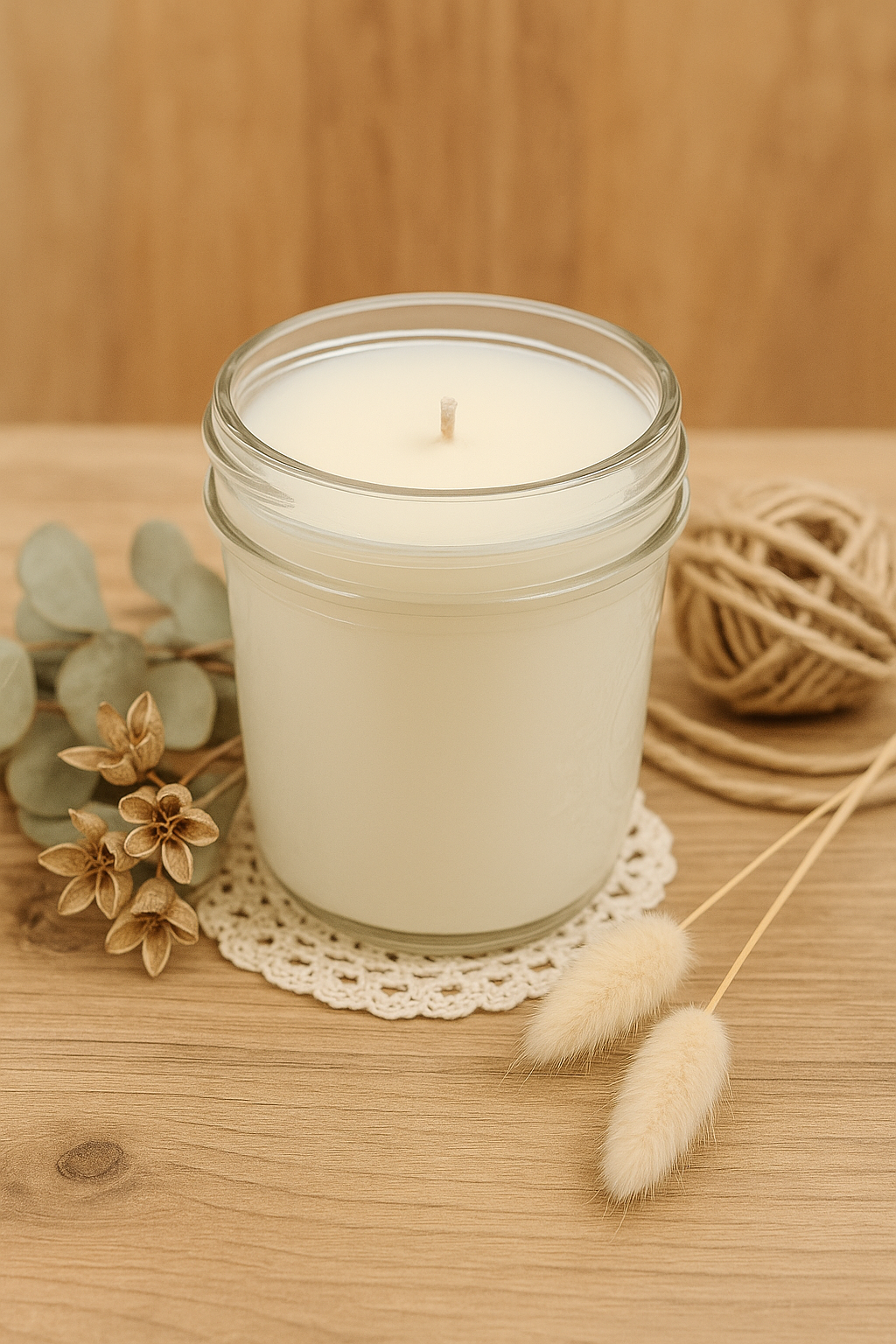 8 oz Mason Jar Candle