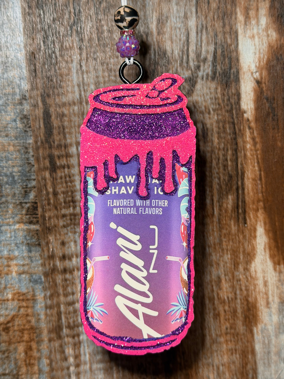 Hawaiian Shaved Ice Alani Car Freshie | Birthday Cake Scent | Long-Lasting Air Freshener