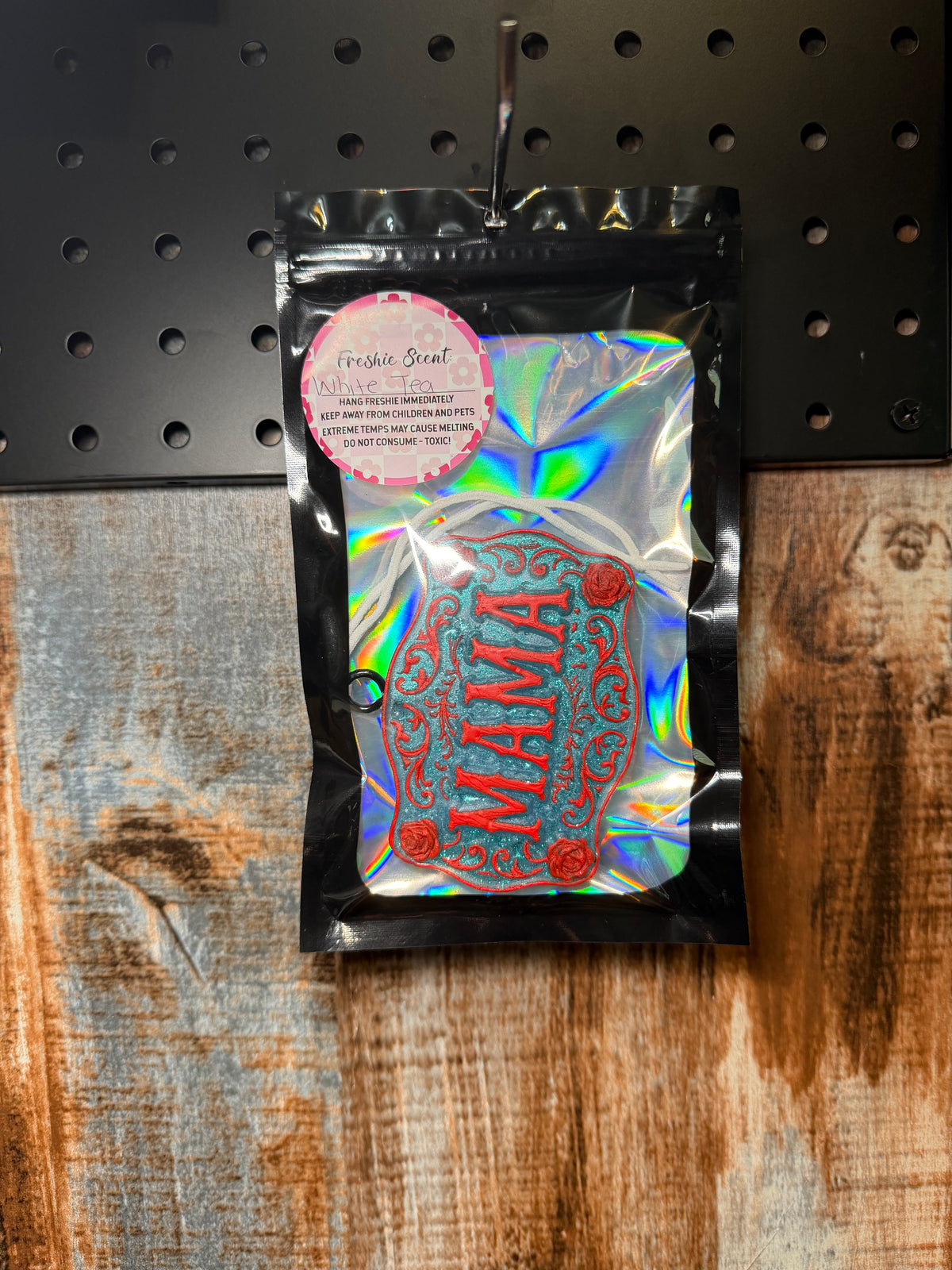Blue Mama Car Freshie | White Tea Scent | Long-Lasting Car Air Freshener