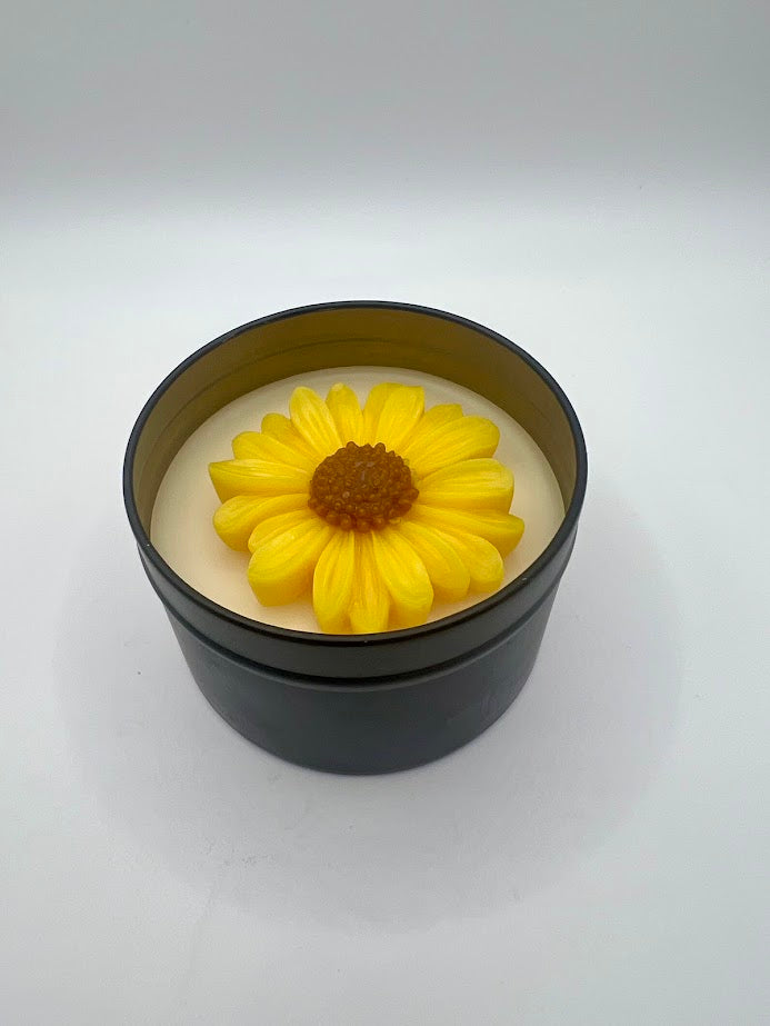 8 oz Wickless Sunflower Candle