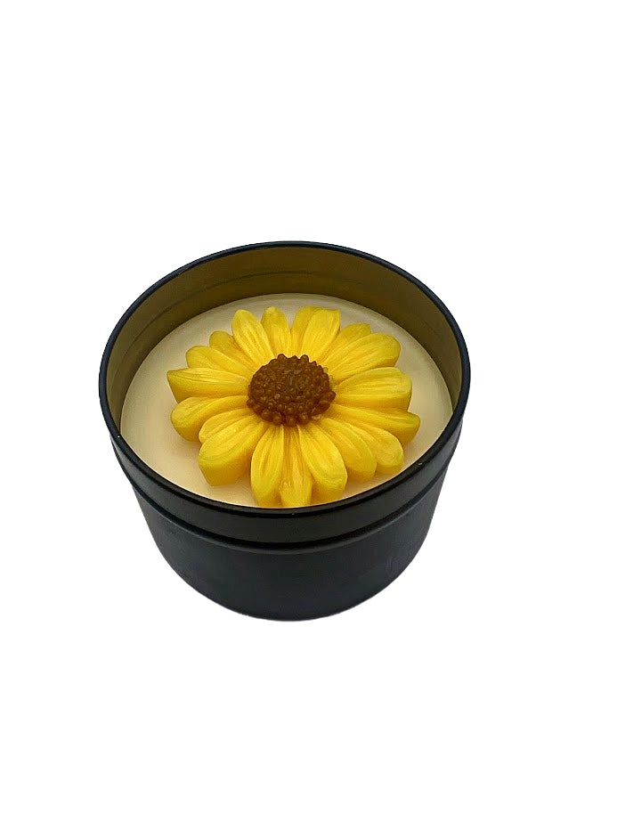 8 oz Wickless Sunflower Candle