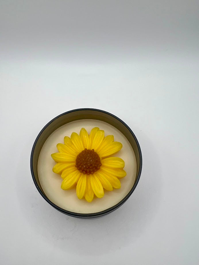 8 oz Wickless Sunflower Candle