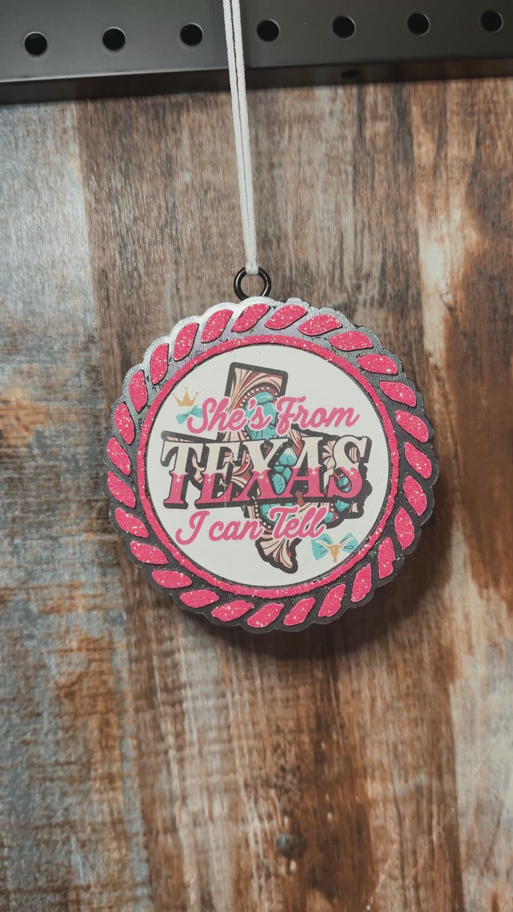 She From Texas Car Freshie | Belle Scent | Diva Dupe Car Air Freshener