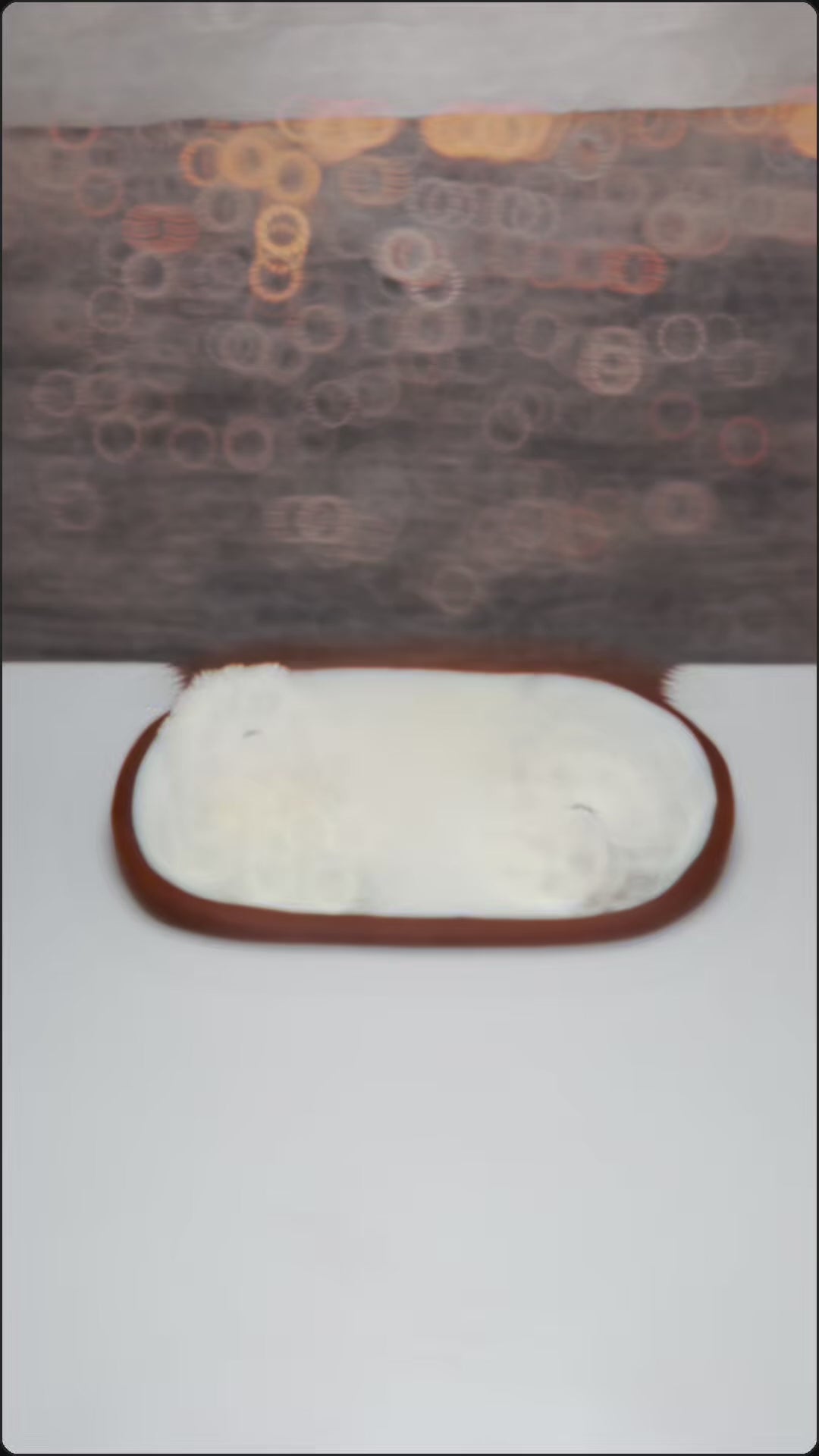 10 oz Wooden Dough Bowl Candle